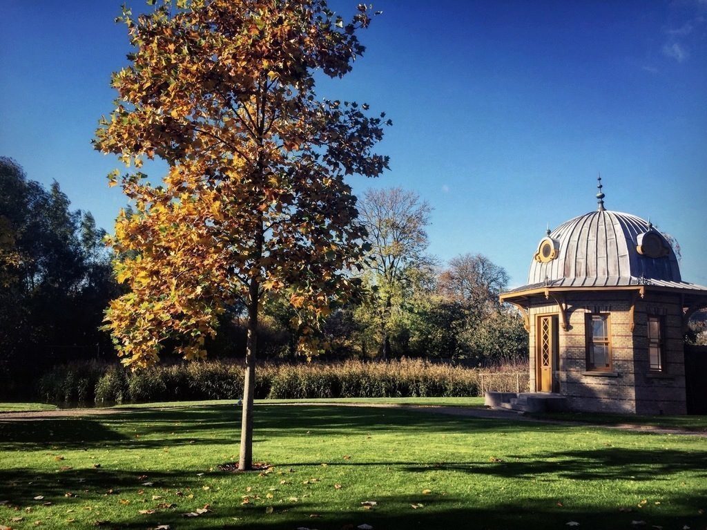 Der Pavillon des Museums wurde noch vor dem Hauptgebäude errichtet