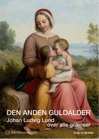 Lille plakat: "Den anden guldalder. Johan Ludvig Lund over alle grænser" (udstillingsplakat)