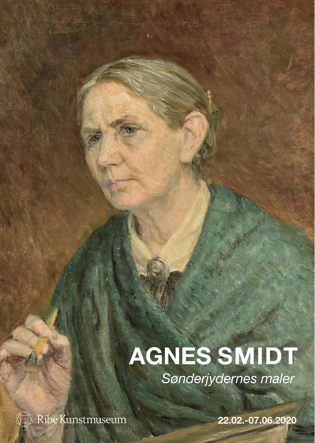 Lille plakat: "Agnes Smidt. Sønderjydernes maler" (udstillingsplakat)