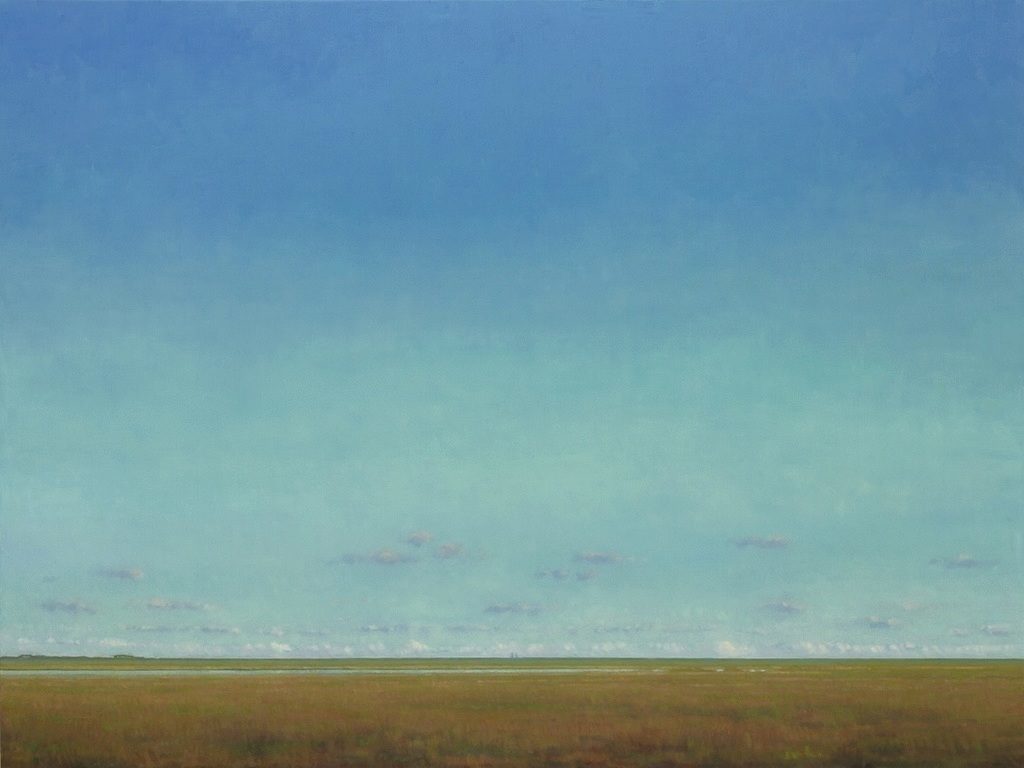 Ulrik Møller, "Parti fra Vadehavet (Ribe)", 2020. Ribe Kunstmuseum
