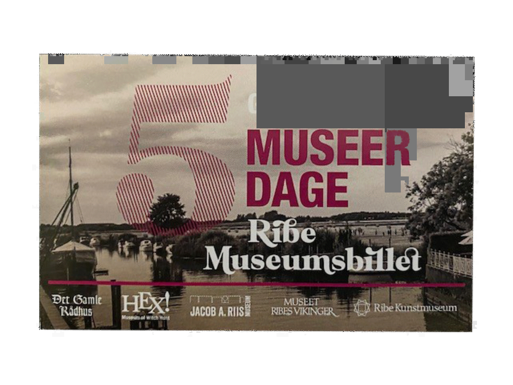 Gavekort til 5 museer på 5 dage