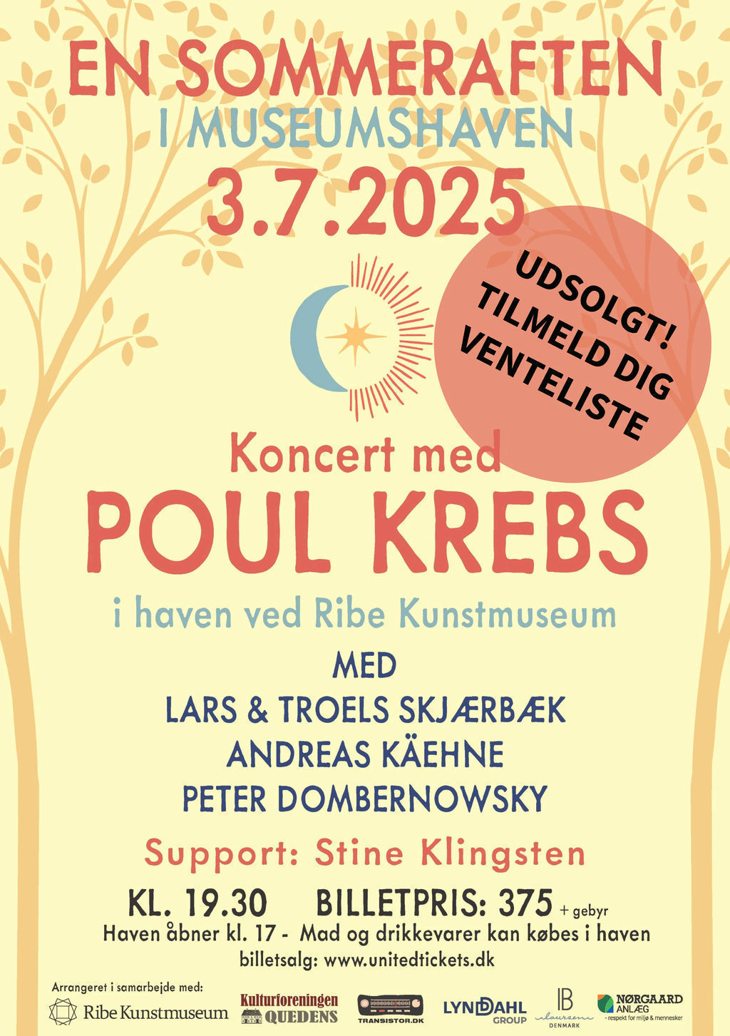En sommeraften i museumshaven
