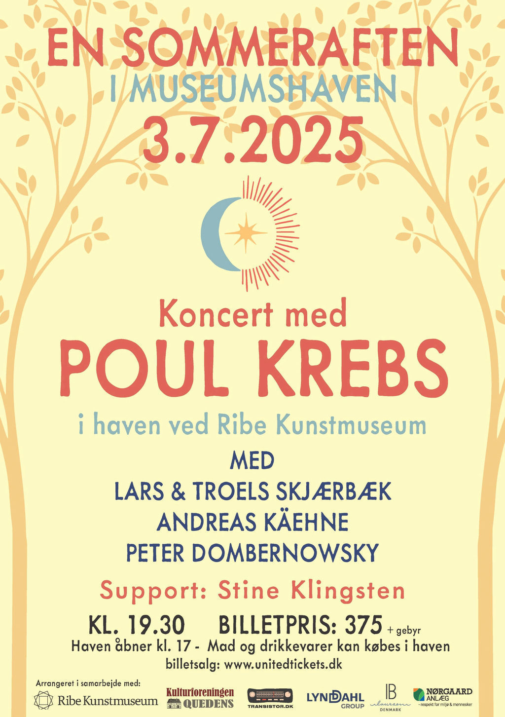En sommeraften i museumshaven