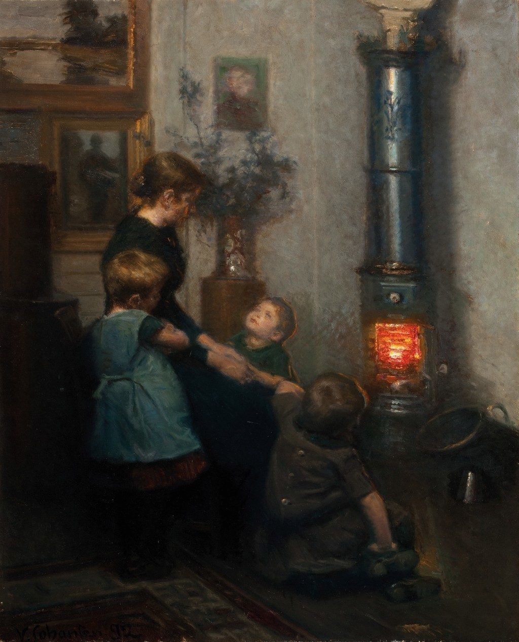 Viggo Johansen, Mor fortæller for de små, 1892