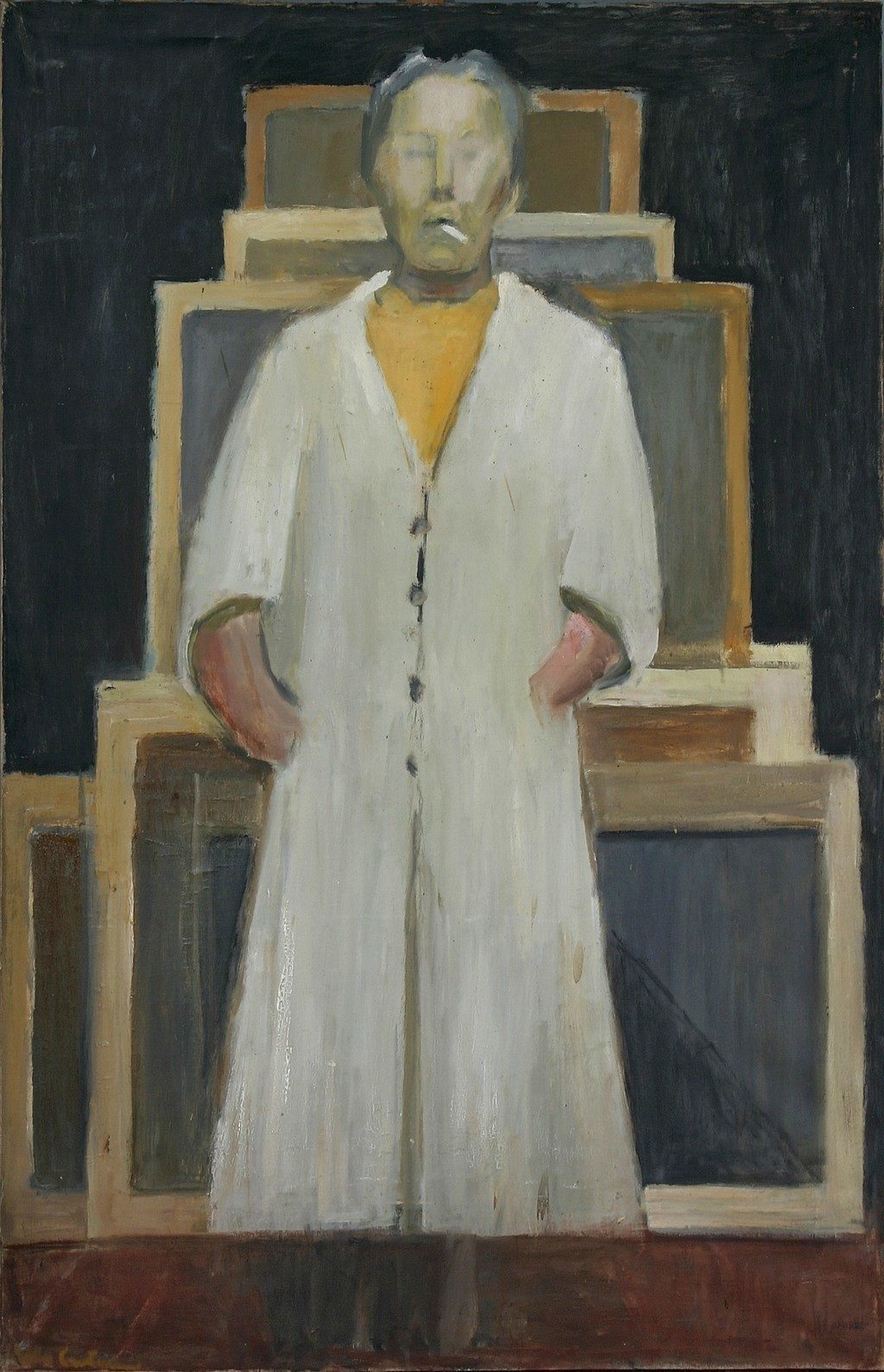 Selvportræt Ebba Carstensen. Bruun Rasmussen