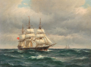 Marine med sejlskibe