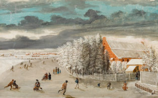 Vintersport ved Ribe hospital