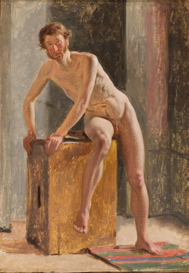 A Male Model from Eckerberg's Studio