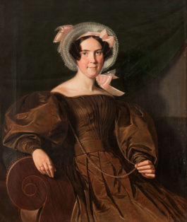 Portrait of Sophie Marie Bang b. Dahlerup